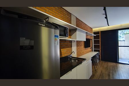 Studio para alugar com 26m², 1 quarto e sem vaga Studio para alugar com 26m², 1 quarto e sem vagaCozinha