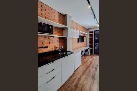 Studio para alugar com 26m², 1 quarto e sem vaga Studio para alugar com 26m², 1 quarto e sem vagaCozinha