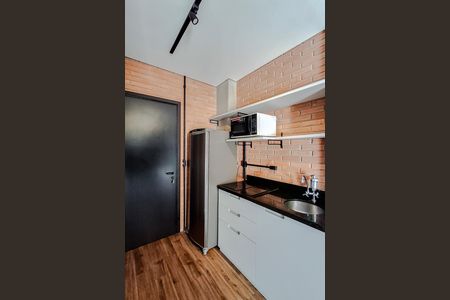 Studio para alugar com 26m², 1 quarto e sem vaga Studio para alugar com 26m², 1 quarto e sem vagaCozinha