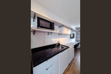 Studio para alugar com 26m², 1 quarto e sem vaga Studio para alugar com 26m², 1 quarto e sem vagaCozinha