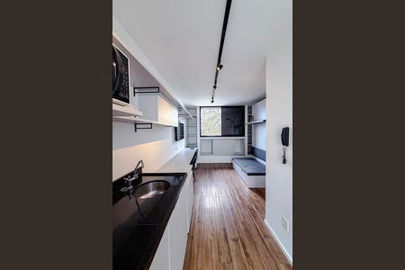Studio para alugar com 26m², 1 quarto e sem vaga Studio para alugar com 26m², 1 quarto e sem vagaCozinha