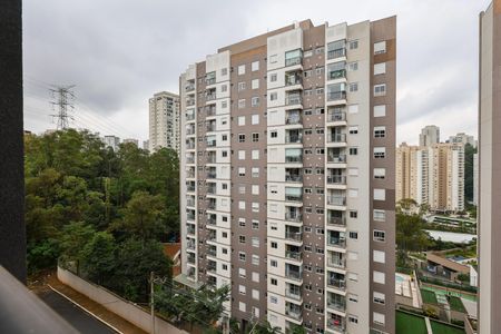 Vista da Sala de apartamento para alugar com 2 quartos, 37m² em Vila Andrade, São Paulo