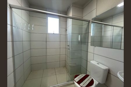 Banheiro social de apartamento para alugar com 2 quartos, 56m² em Canudos, Novo Hamburgo