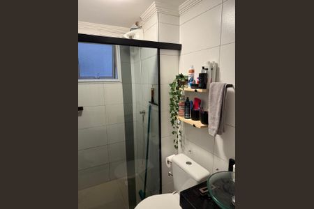 Banheiro de apartamento para alugar com 1 quarto, 45m² em bloco 14 apto 01 , Sumaré
