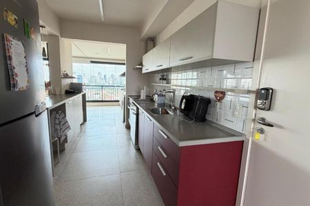 Cozinha de apartamento à venda com 3 quartos, 135m² em Vila Olímpia, São Paulo
