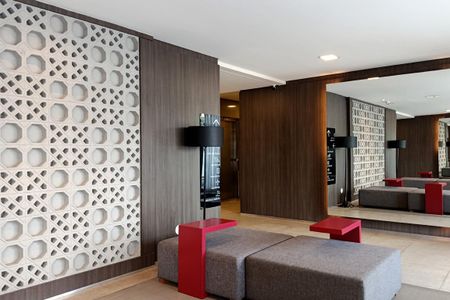 Studio à venda com 30m², 1 quarto e 1 vaga Studio à venda com 30m², 1 quarto e 1 vagaHall social