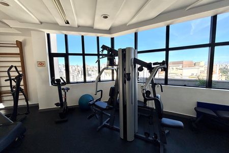 Área comum - Academia de apartamento para alugar com 1 quarto, 33m² em Jardins, São Paulo