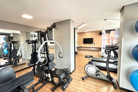 Apartamento à venda com 47m², 2 quartos e 1 vaga Apartamento à venda com 47m², 2 quartos e 1 vagaAcademia