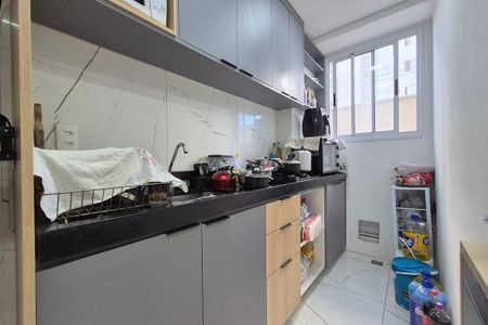 Cozinha  de apartamento à venda com 2 quartos, 65m² em Vila Palacios, Campinas