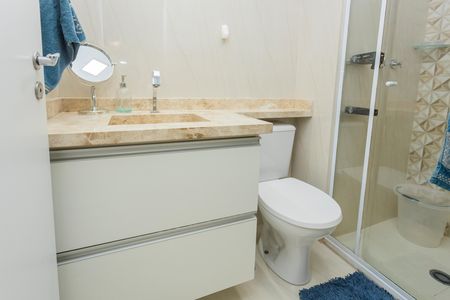 Apartamento para alugar com 58m², 2 quartos e 1 vagaBanheiro da Suíte