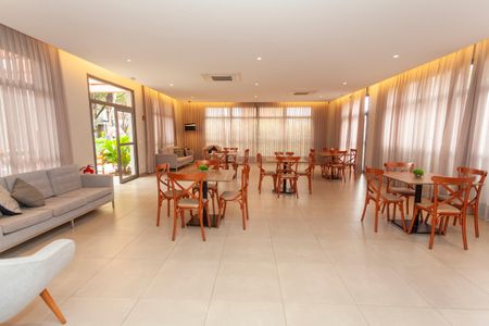Apartamento para alugar com 58m², 2 quartos e 1 vagaÁrea comum - Salão de festas