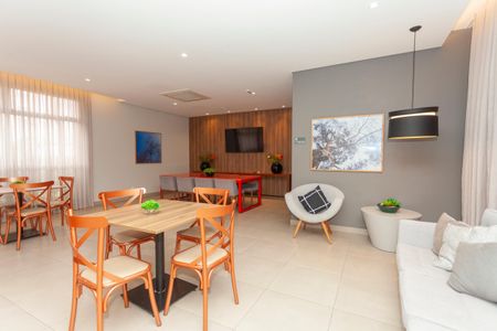 Apartamento para alugar com 58m², 2 quartos e 1 vagaÁrea comum - Salão de festas