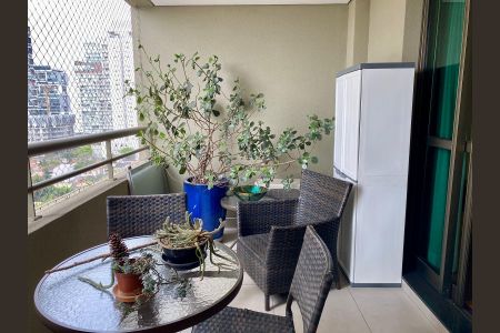 Varanda de apartamento à venda com 2 quartos, 60m² em Brooklin, São Paulo