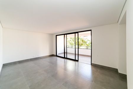 Sala de apartamento à venda com 4 quartos, 133m² em Santo Antônio, Belo Horizonte
