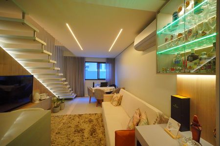 Sala de apartamento para alugar com 2 quartos, 64m² em João Paulo, Florianópolis