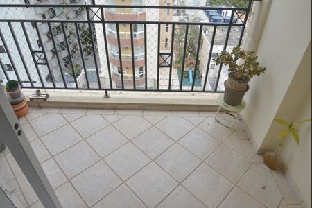 Varanda da Sala de apartamento à venda com 2 quartos, 85m² em Jardim Bela Vista, Santo André