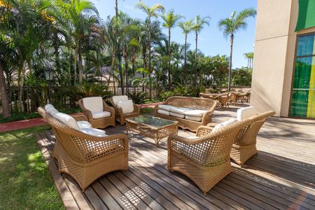 Área Comum - Lounge Externo de apartamento para alugar com 1 quarto, 42m² em Água Branca, São Paulo