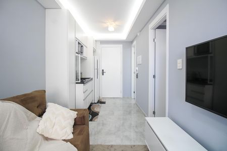Sala/Cozinha de apartamento para alugar com 1 quarto, 35m² em Belenzinho, São Paulo