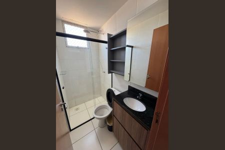 Banheiro de apartamento para alugar com 2 quartos, 57m² em Jardim Patricia, Uberlândia