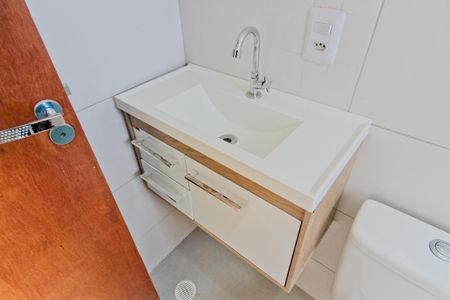 Casa de condomínio para alugar com 80m², 2 quartos e 1 vagaBanheiro da Suíte 1