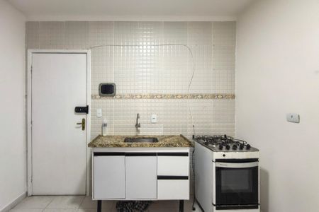 Cozinha  de kitnet/studio para alugar com 1 quarto, 30m² em Vila Tupi, Praia Grande