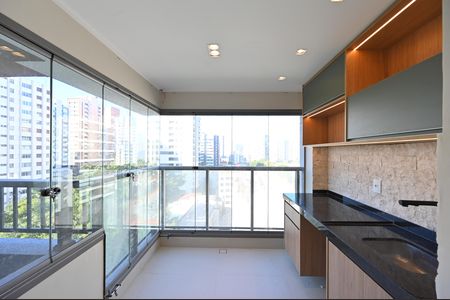 Varanda de apartamento à venda com 1 quarto, 49m² em Vila Clementino, São Paulo