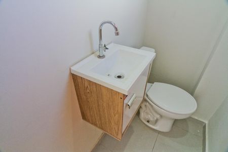 Casa de condomínio para alugar com 80m², 2 quartos e 1 vagaLavabo