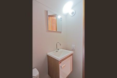Casa de condomínio para alugar com 80m², 2 quartos e 1 vagaLavabo