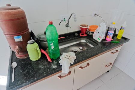 Casa de condomínio para alugar com 80m², 2 quartos e 1 vagaCozinha