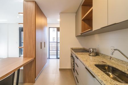 Apartamento para alugar com 42m², 1 quarto e 1 vaga