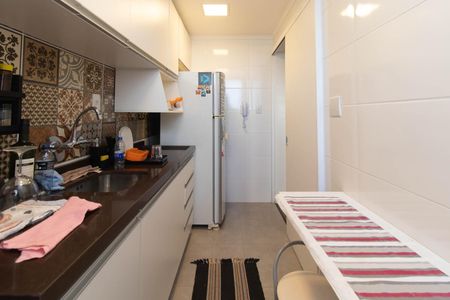Cozinha de apartamento para alugar com 1 quarto, 55m² em Cristal, Porto Alegre
