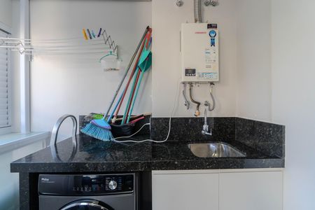 Área de Serviço de kitnet/studio à venda com 1 quarto, 40m² em Bela Vista, São Paulo