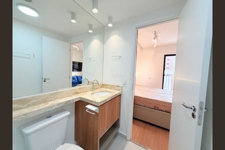 Studio para alugar com 26m², 1 quarto e sem vagaBanheiro