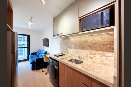 Studio para alugar com 26m², 1 quarto e sem vagaCozinha