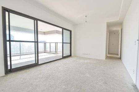Sala de apartamento à venda com 3 quartos, 118m² em Chácara Klabin, São Paulo