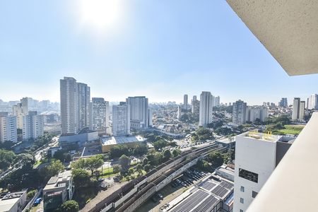 Vista da varanda de apartamento à venda com 3 quartos, 118m² em Chácara Klabin, São Paulo