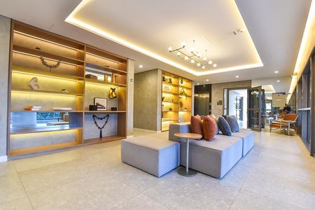 Apartamento à venda com 118m², 3 quartos e 2 vagasHall social