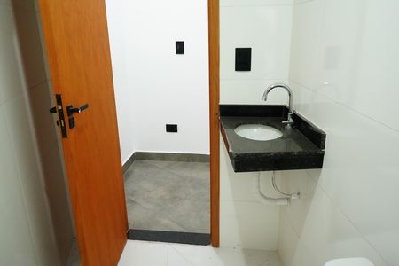 Casa de condomínio para alugar com 110m², 2 quartos e 1 vagaBanheiro da Suíte 2