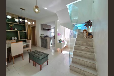 Sala  de apartamento à venda com 2 quartos, 159m² em Buritis, Belo Horizonte