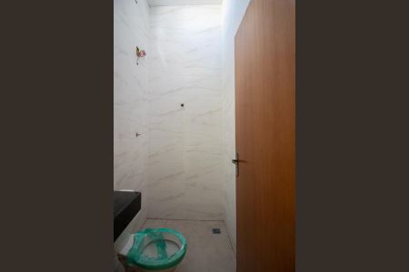 Banheiro da Suíte 1 de casa à venda com 2 quartos, 75m² em Jardim Leblon, Belo Horizonte
