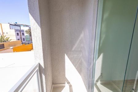 Varanda da Suíte de casa à venda com 2 quartos, 75m² em Jardim Leblon, Belo Horizonte