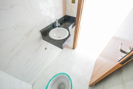 Lavabo de casa à venda com 2 quartos, 75m² em Jardim Leblon, Belo Horizonte