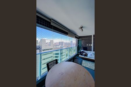 Studio à venda com 55m², 1 quarto e 2 vagasVaranda