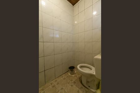 Banheiro de kitnet/studio para alugar com 1 quarto, 20m² em Rudge Ramos, São Bernardo do Campo
