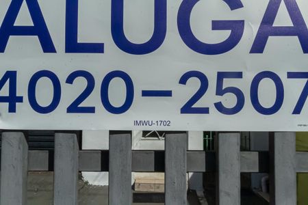 Placa IMWU-1702 de kitnet/studio para alugar com 1 quarto, 20m² em Rudge Ramos, São Bernardo do Campo