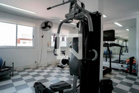 Apartamento para alugar com 47m², 2 quartos e 1 vaga Apartamento para alugar com 47m², 2 quartos e 1 vagaÁrea comum - Academia