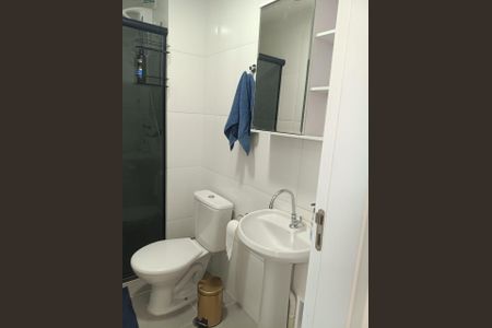 Banheiro de apartamento para alugar com 2 quartos, 40m² em Lapa, São Paulo