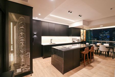 Apartamento para alugar com 75m², 1 quarto e 1 vagaSala / Cozinha