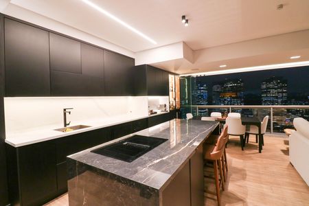 Apartamento para alugar com 75m², 1 quarto e 1 vagaSala / Cozinha