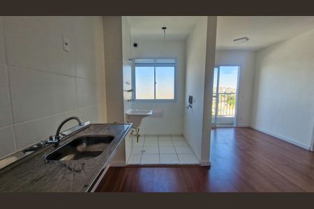 Cozinha de apartamento para alugar com 2 quartos, 37m² em Vila Gea, São Paulo